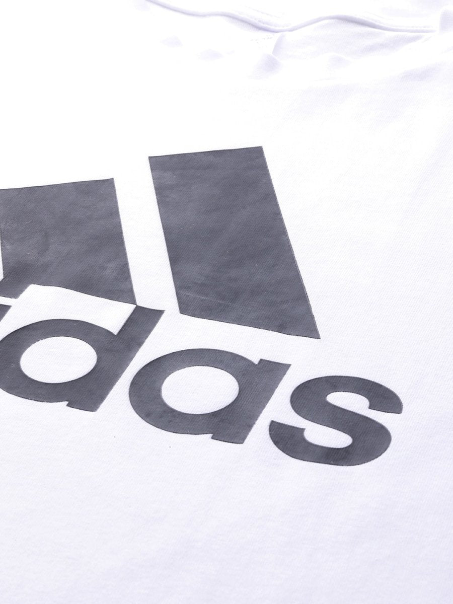 Adidas Women Brand Logo Printed BF Pure Cotton T-shirt - Distacart