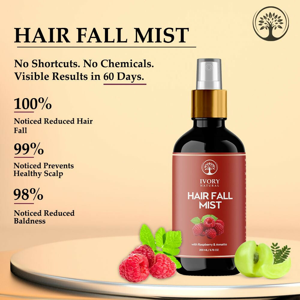 Ivory Natural Hair Mist For Long Hair For Growth Of Hair, Strengthen Follicles, And Restore Shine - Distacart