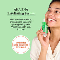 Thumbnail for Foxtale 2% Salicylic Acid AHA BHA Exfoliating Serum with Niacinamide, Fights Acne, Reduces Blackheads & Whiteheads, Reduces Excess Oil & Bumpy Texture