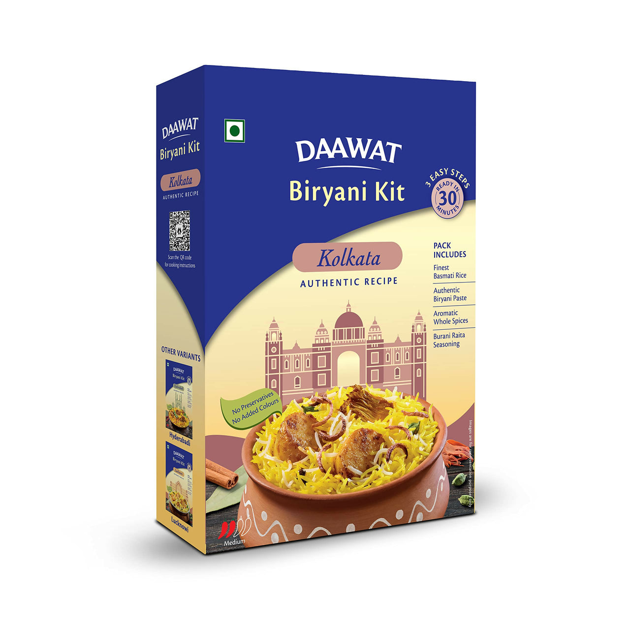 Daawat Biryani Kit Kolkata - Authentic Recipe