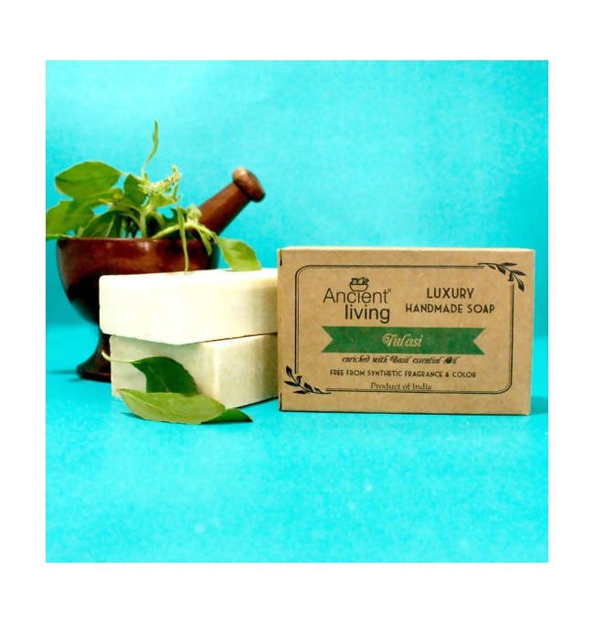 Ancient Living Tulasi Handmade Soap - Distacart