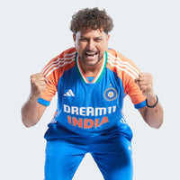 Thumbnail for Adidas Fw24 India Cricket T20 International Jersey T-shirt - Distacart