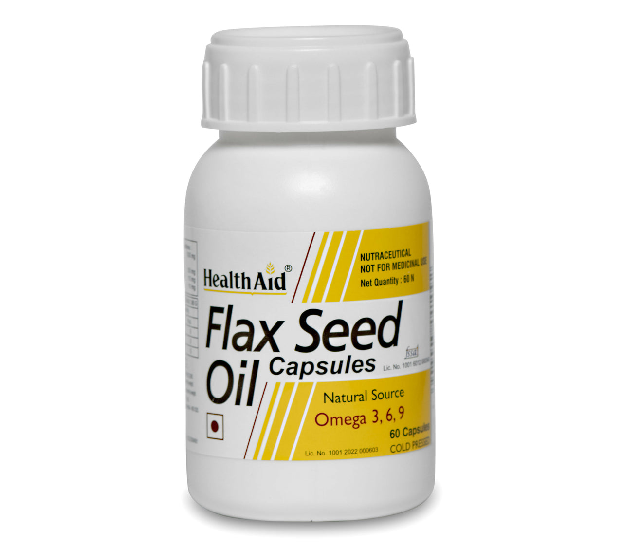 Buy Healthaid Flax Seed Oil 1000 Mg Capsules Online At Best Price