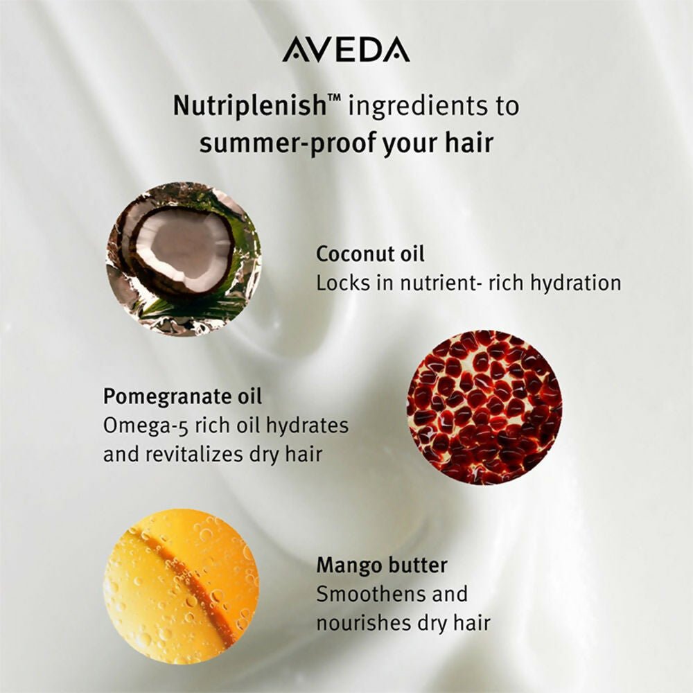 Aveda Nutriplenish Light Hydration Conditioner for Dry & Frizzy Hair with Coconut Oil - Distacart