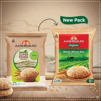 Thumbnail for Aashirvaad Nature's Super Foods Organic Atta - Distacart