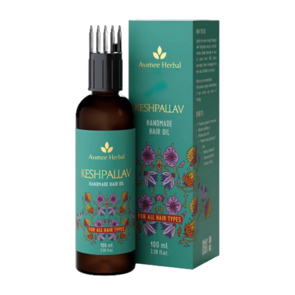 Avimee Herbal Keshpallav Hair Oil - Distacart