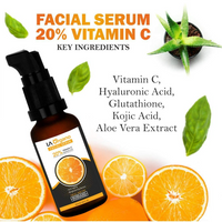 Thumbnail for LA Organo Vitamin C Serum & Papaya Skin Whitening Cream Combo