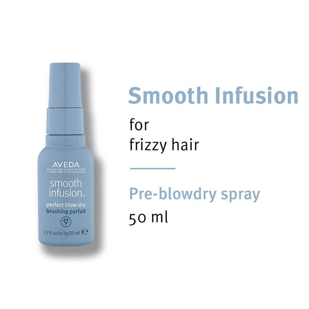 Aveda Travel Size Smooth Infusion Perfect Blow Dry Hair Serum - Distacart