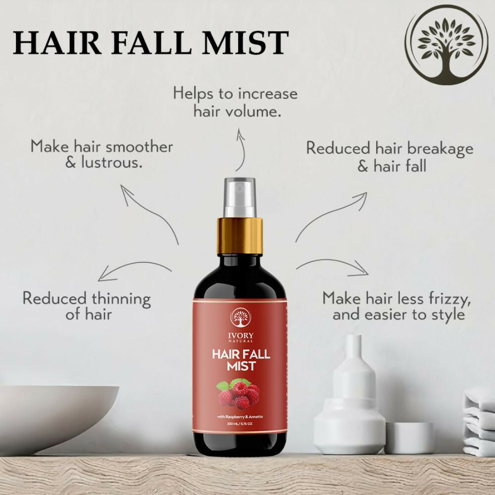 Ivory Natural Hair Mist For Long Hair For Growth Of Hair, Strengthen Follicles, And Restore Shine - Distacart