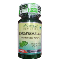 Thumbnail for Morpheme Remedies Bhumyamalaki (Phyllanthus Niruri) Capsules