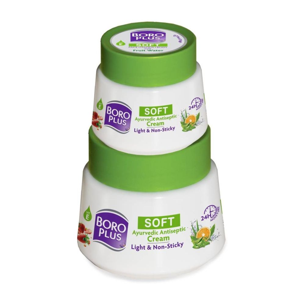 BoroPlus Soft Ayurvedic Antiseptic Cream Light & Non-sticky