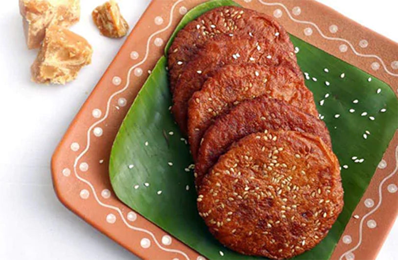 Pulla Reddy Soft Deep Fried Rice Flour Cake / Ariselu - Distacart