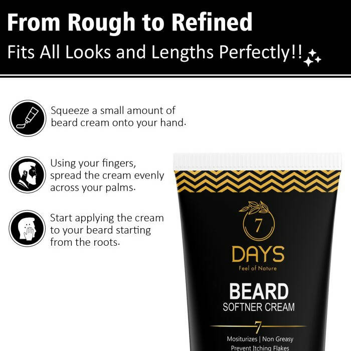 7 Days Beard Softener Cream - Distacart