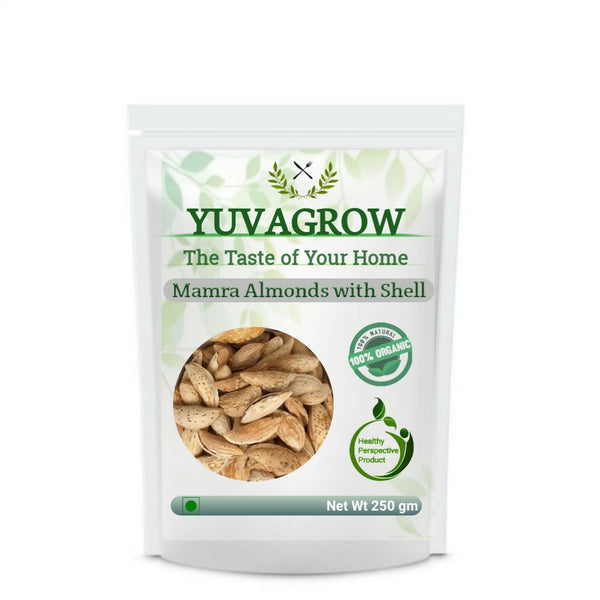 Yuvagrow Mamra Almonds With Shells - Distacart
