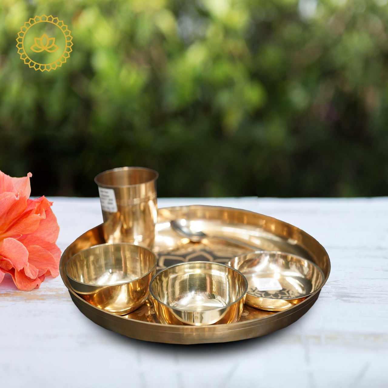 Bronze Thali Set - Distacart