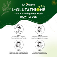 Thumbnail for LA Organo Papaya Skin Whitening Cream and Glutathione Face Wash Combo