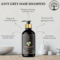 Thumbnail for Ivory Natural Grey Hair Shampoo For Nature-Inspired Grey Coverage And Revitalization - Distacart