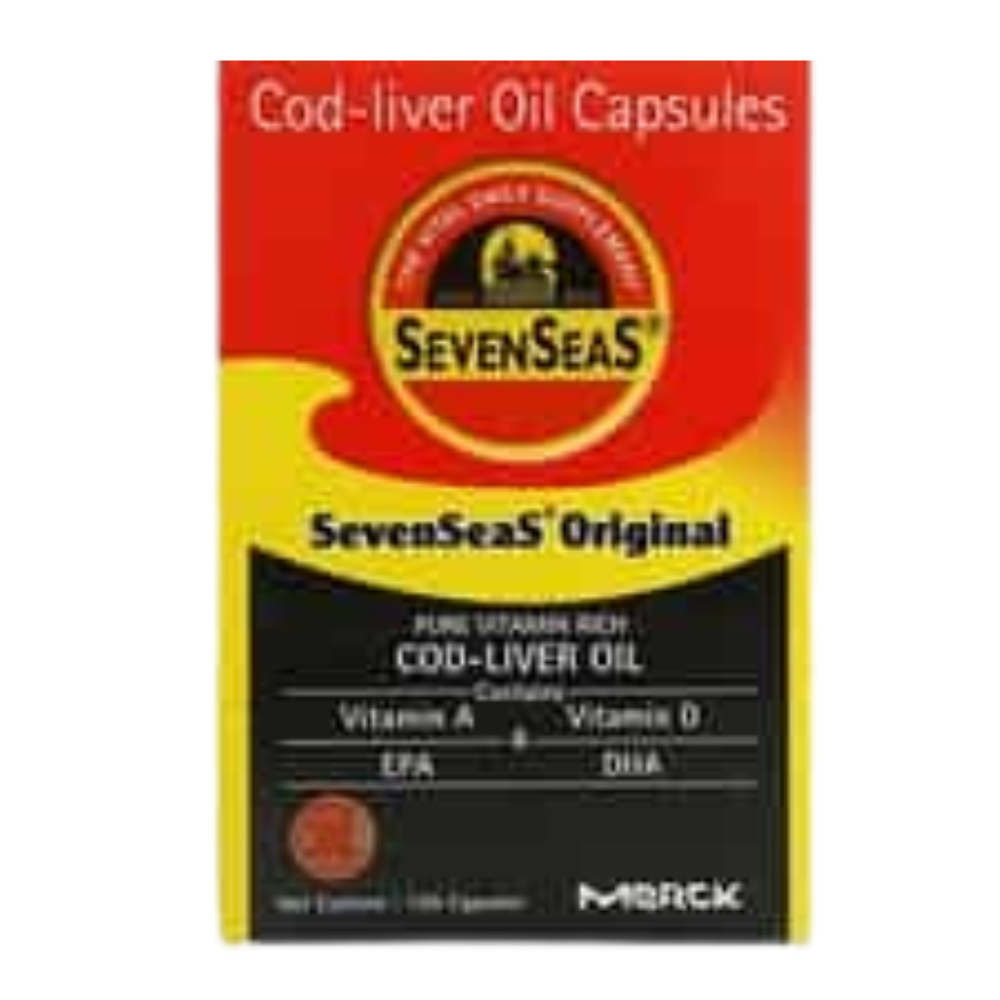 Seven Seas Original Cod-Liver Oil Capsules