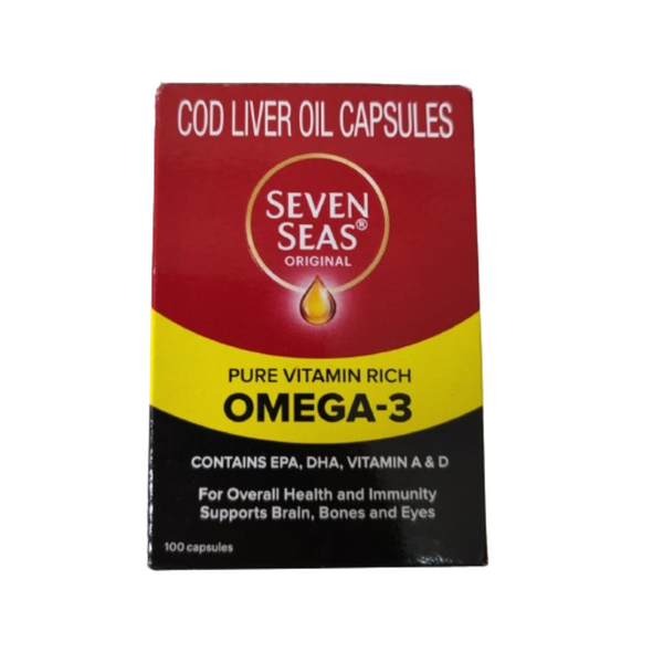 Seven Seas Original Cod-Liver Oil Capsules