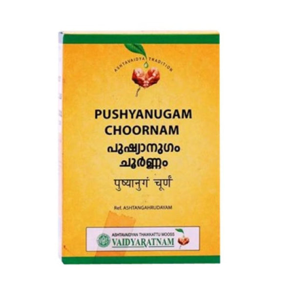 Vaidyaratnam Pushyanugam Choornam - Distacart