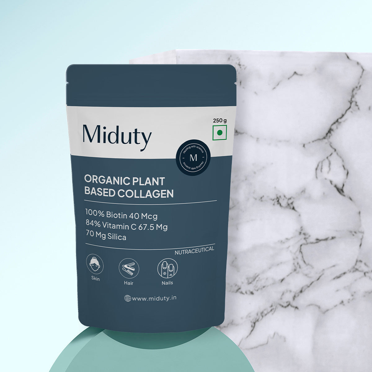 Miduty by Palak Notes Organic Plant Based Collagen - Distacart