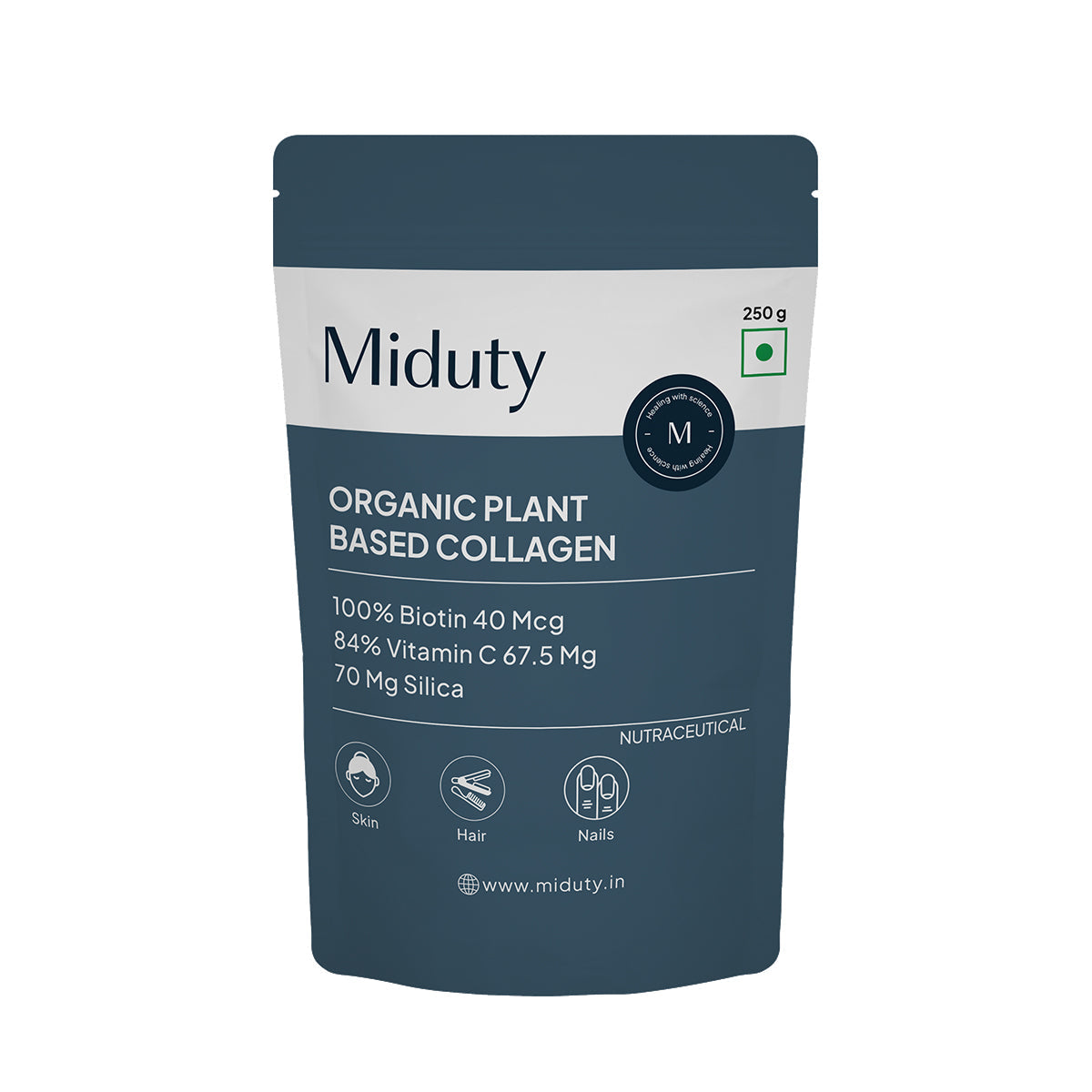 Miduty by Palak Notes Organic Plant Based Collagen - Distacart