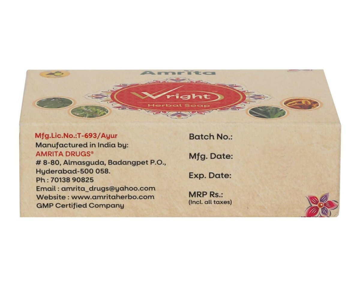 Amrita Wright Herbal Soap - Distacart