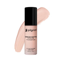 Thumbnail for Pilgrim Dream Matte Serum Foundation With Matte & Poreless All Day Coverage Lightweight - Pure Ivory - Distacart