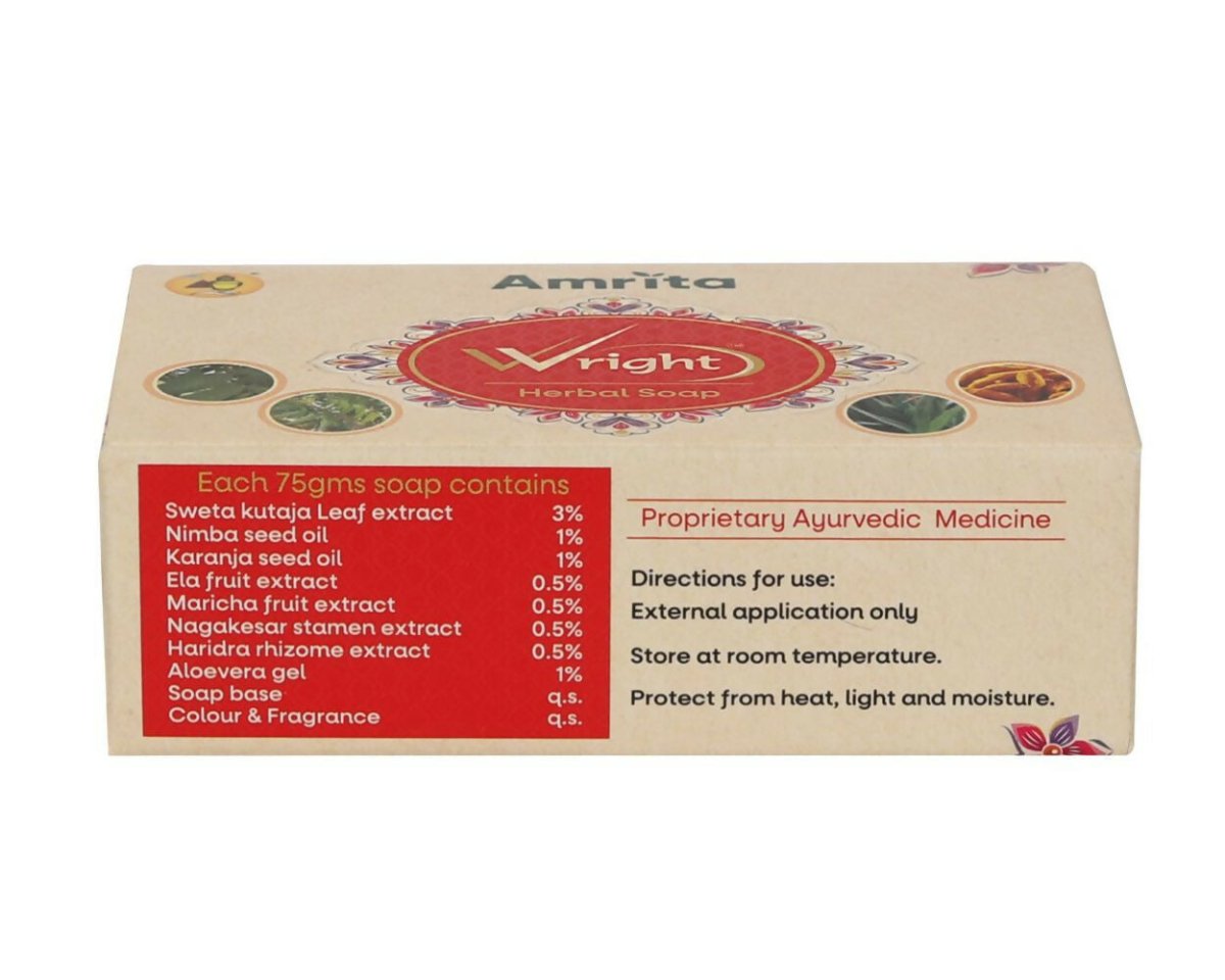 Amrita Wright Herbal Soap - Distacart