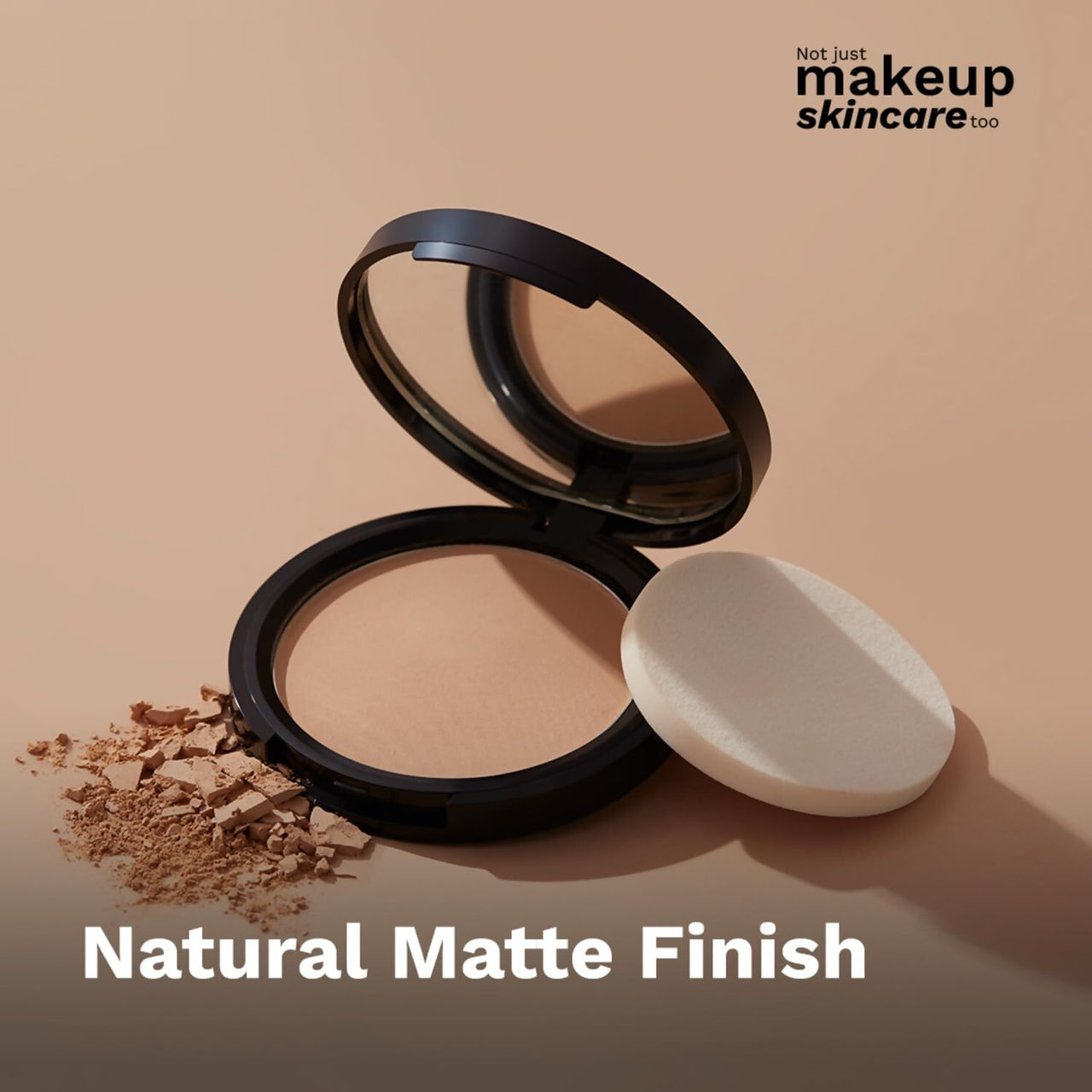 Pilgrim Classic Nude Matte Finish Compact Powder Absorbs Oil, Conceals & Gives Radiant Skin - Distacart