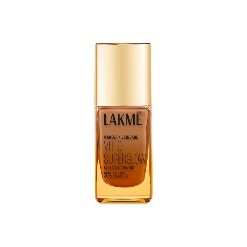 Lakme Vitamin C Superglow Skin Perfecting Tint with 3% Vit C - Cool Walnut