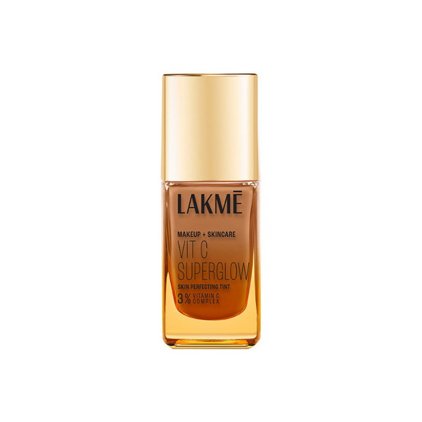 Lakme Vitamin C Superglow Skin Perfecting Tint with 3% Vit C - Cool Walnut