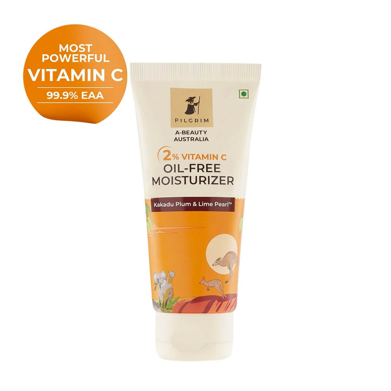 Pilgrim Australian 2% Vitamin C Oil free Moisturizer with Kakadu Plum & Lime Pearl For Oily & Acne Prone Skin - Distacart