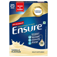 Thumbnail for Ensure Nutritional Powder Vanilla Flavour - Balanced Nutrition Drink, Helps in Weight Management