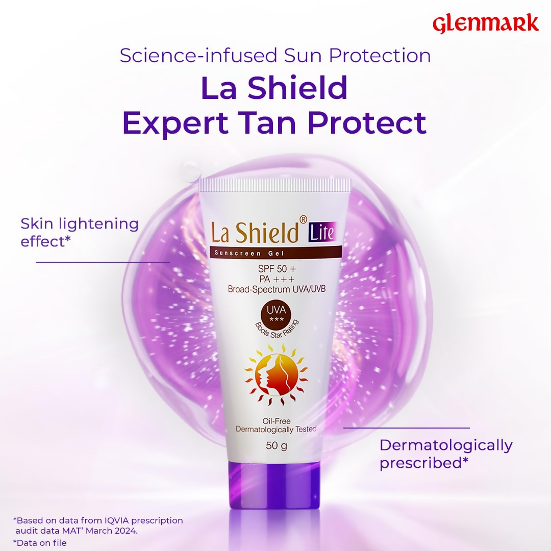 La Shield Lite SPF 50 PA+++ Mineral Sunscreen Gel