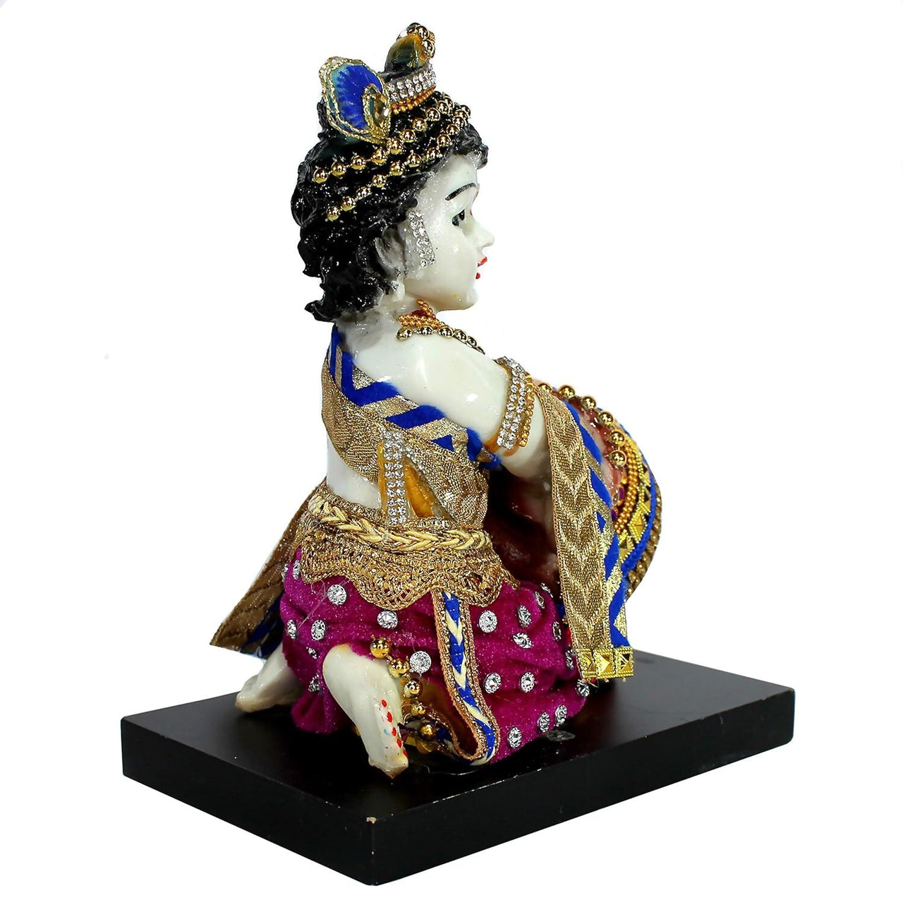 Esplanade Resin Krishna Makhan Chor Statue - Distacart