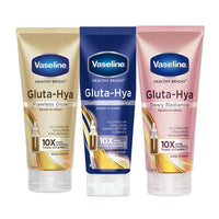 Thumbnail for Vaseline Gluta Hya Serum-in-Lotion - Dewy Radiance, Overnight Radiance & Flawless Glow Combo - Distacart