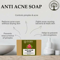 Thumbnail for Ivory Natural Anti Acne Soap - Restore Radiance & Nourish Skin For Both Men & Women