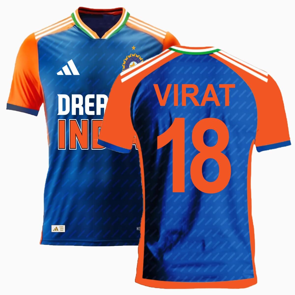 Positivity Sports India T20 World Cup Jersey T-shirt - Distacart