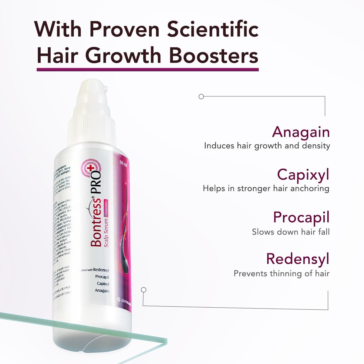 Glenmark Bontress Pro+ Scalp Serum - Distacart