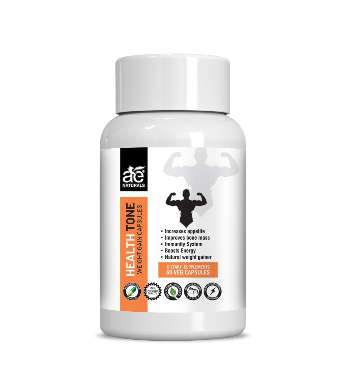 Ae Naturals Health Tone Weight Gain Capsules - Distacart