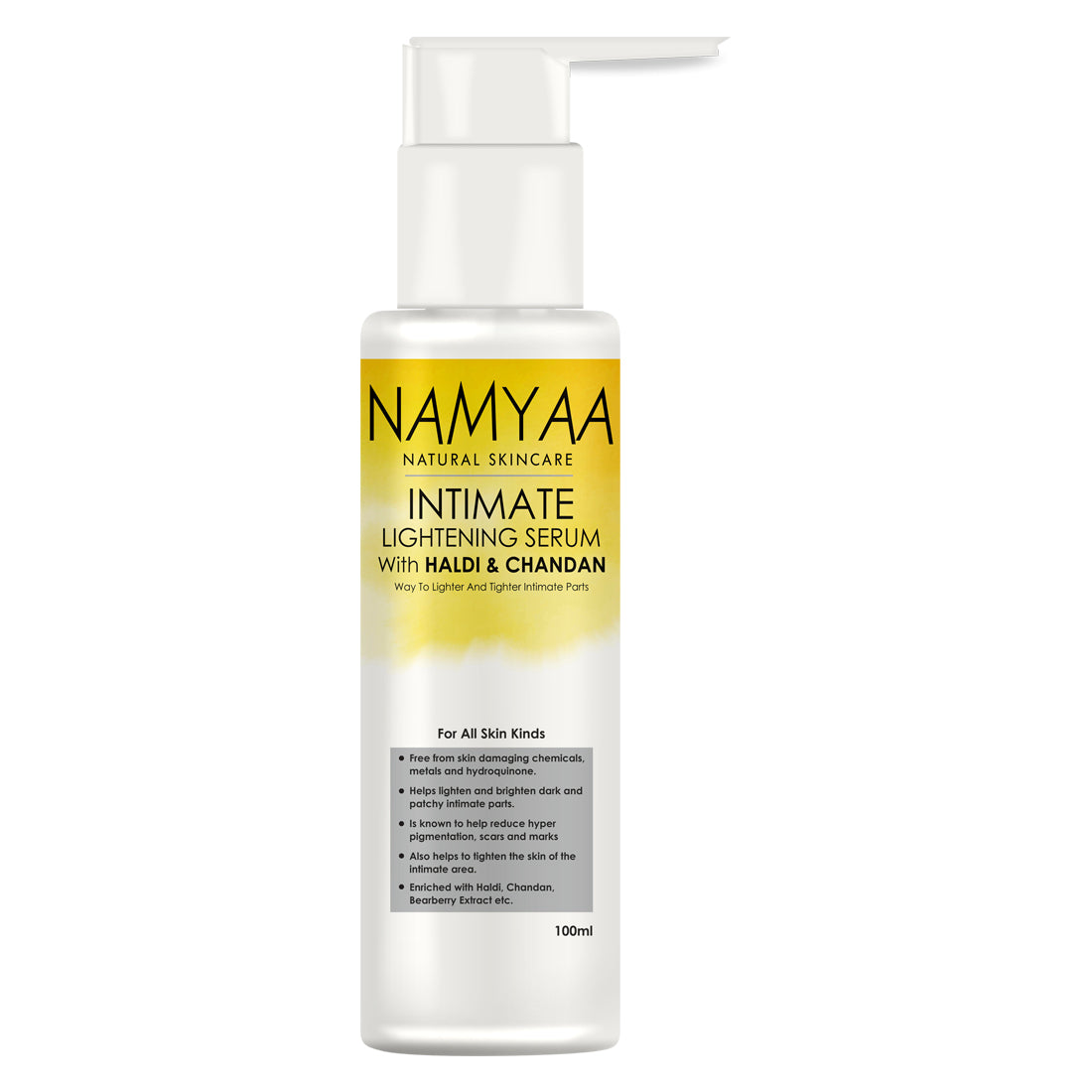 Namyaa Haldi Chandan Intimate Lightening Serum - Distacart