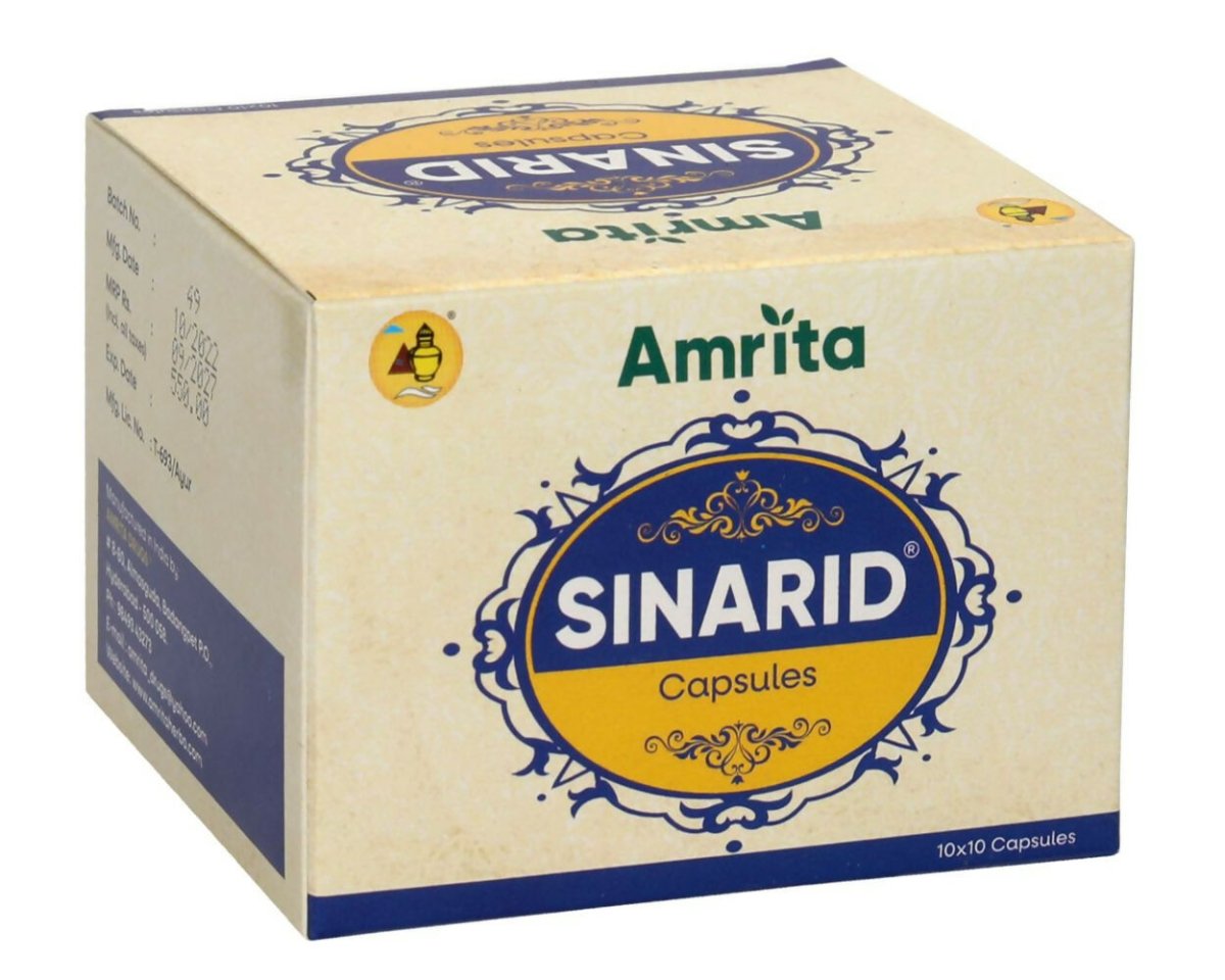 Amrita Sinarid Capsules - Distacart