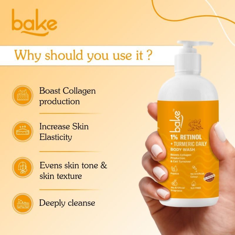 Bake 1% Turmeric Body Wash - Distacart