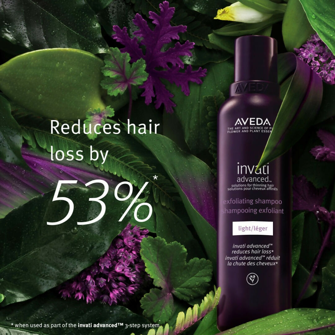 Aveda Invati Hairfall Control Light Exfoliating & Thickening Shampoo - Distacart