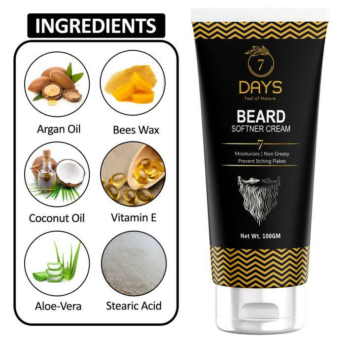 7 Days Beard Softener Cream - Distacart