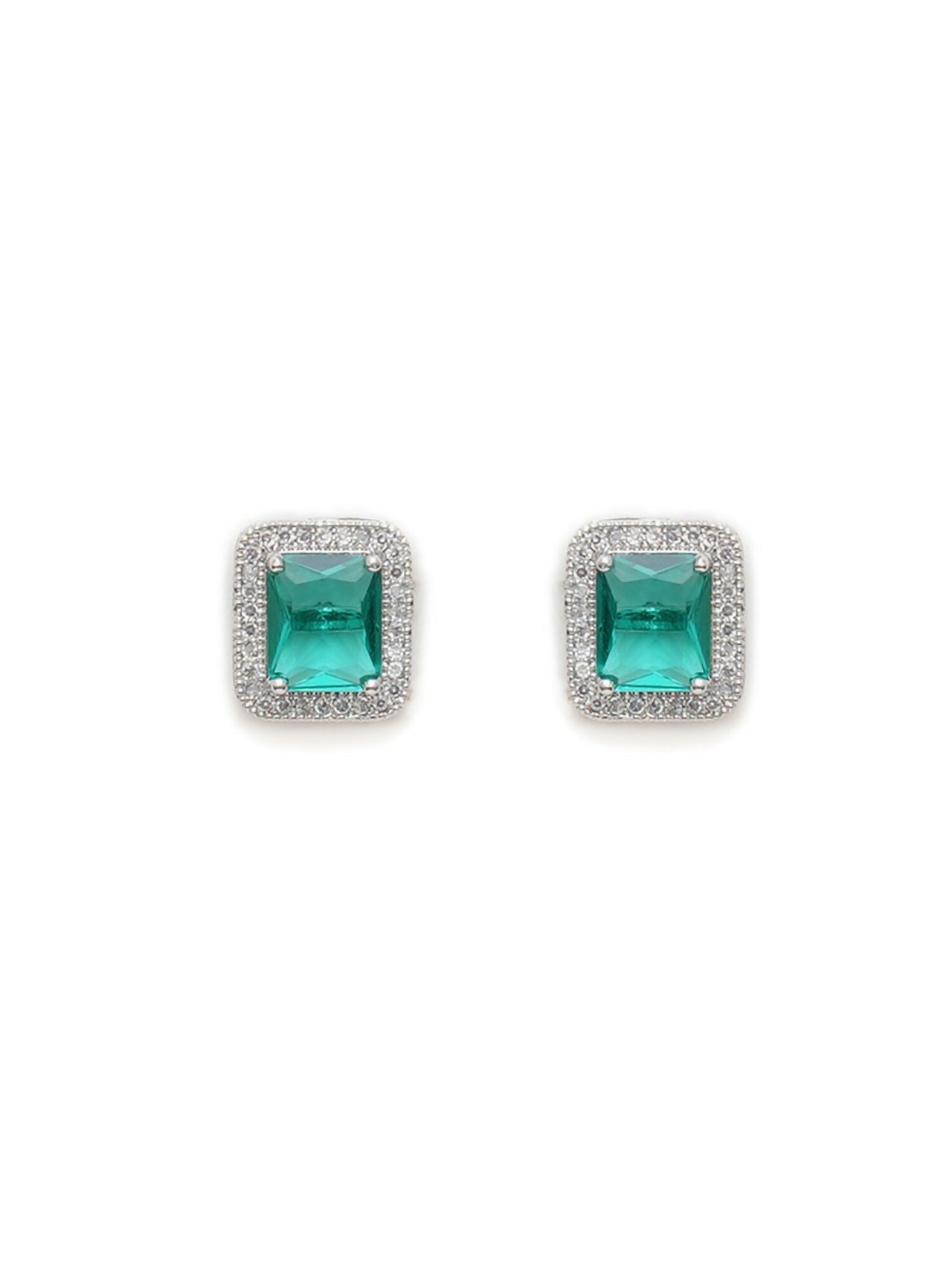 stone stud (Light green ) - Ruby Raang - Distacart