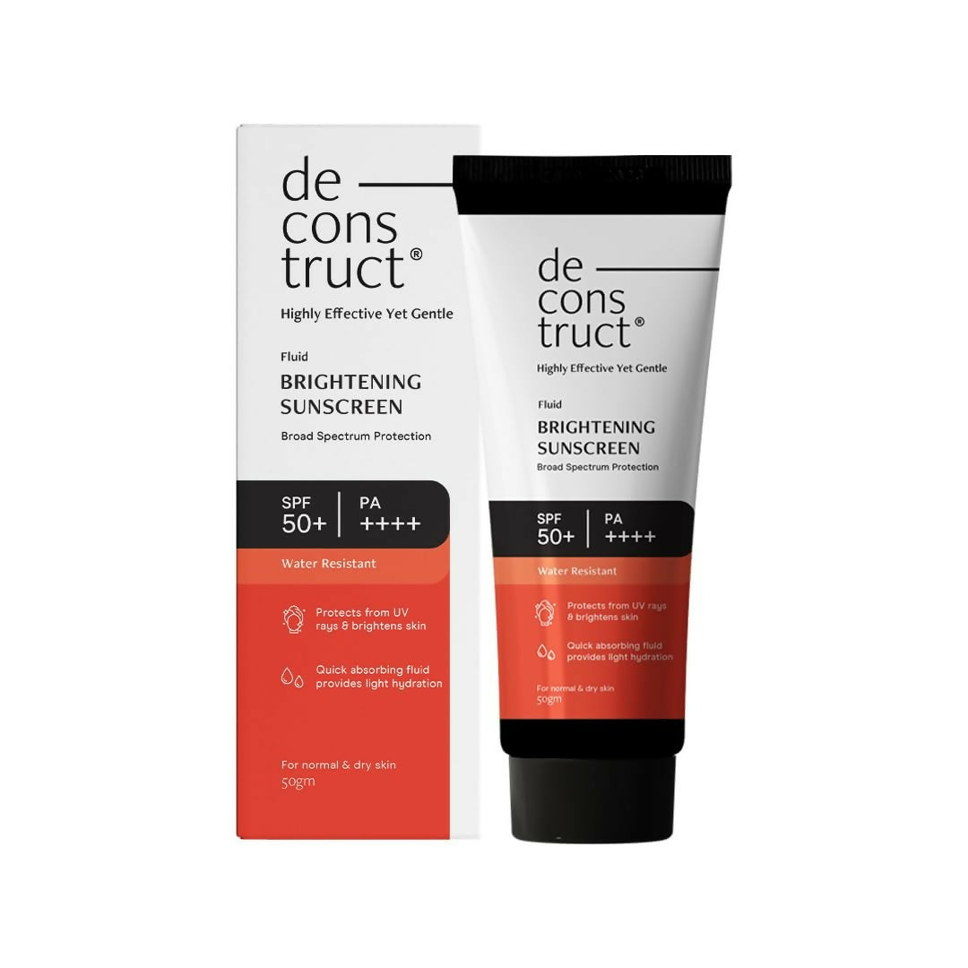 Deconstruct Fluid Brightening Sunscreen SPF 55+ And PA++++ - Distacart