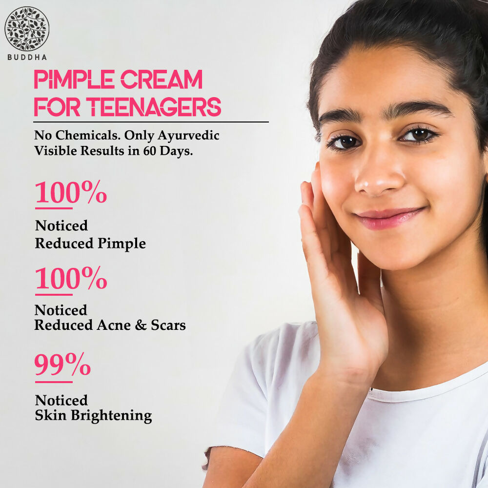 Buddha Natural Pimple Cream for Teenager (11 to 19 Years)
