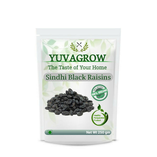 Yuvagrow Sindhi Black Raisins - Distacart